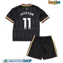 Maglie da calcio Aston Villa Nicolas Jackson #11 Seconda Maglia Bambino 2026-27 Manica Corta + Pantaloni corti)